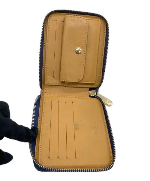 LOUIS VUITTON（ルイ ヴィトン）LOUIS VUITTON (ルイ ヴィトン) ラウンドファスナー財布　モノグラム・デニム　ミニジッピーウォレット ネイビーの古着・服飾アイテム