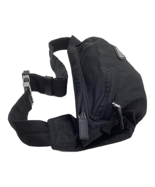 PRADA（プラダ）PRADA (プラダ) ウエストバッグ ブラックの古着・服飾アイテム