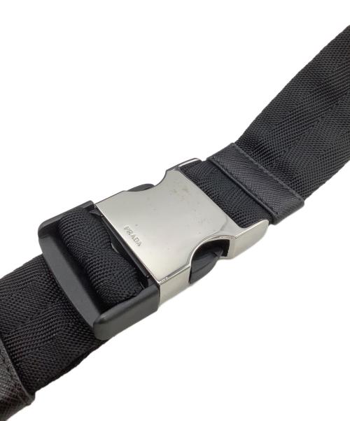 PRADA（プラダ）PRADA (プラダ) ウエストバッグ ブラックの古着・服飾アイテム