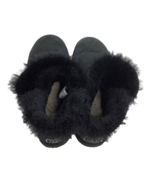 UGG（アグ）UGG (アグ) ムートンブーツ　MINI BAILEY BUTTON BLING ブラック サイズ:23の古着・服飾アイテム