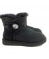 中古・古着 UGG (アグ) ムートンブーツ　MINI BAILEY BUTTON BLING ブラック サイズ:23：6000円