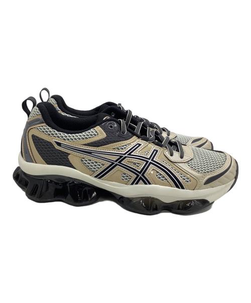 asics（アシックス）asics (アシックス) GEL-QUANTUM KINETIC ブラック×ゴールド サイズ:27.5の古着・服飾アイテム
