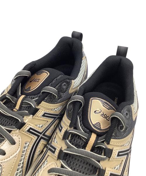 asics（アシックス）asics (アシックス) GEL-QUANTUM KINETIC ブラック×ゴールド サイズ:27.5の古着・服飾アイテム