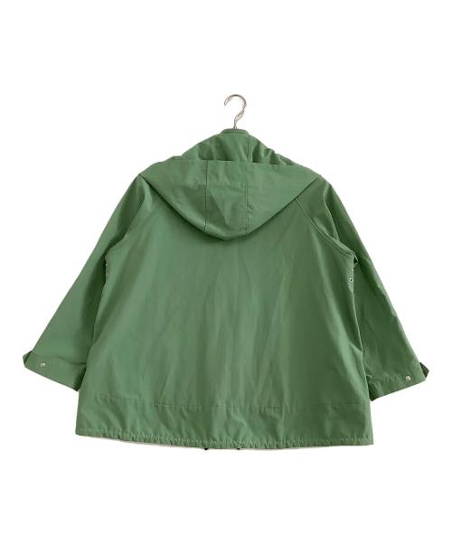 Traditional Weatherwear（トラディショナルウェザーウェア）Traditional Weatherwear (トラディショナルウェザーウェア) フーデットブルゾン グリーン サイズ:34の古着・服飾アイテム