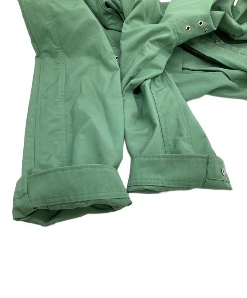 Traditional Weatherwear（トラディショナルウェザーウェア）Traditional Weatherwear (トラディショナルウェザーウェア) フーデットブルゾン グリーン サイズ:34の古着・服飾アイテム