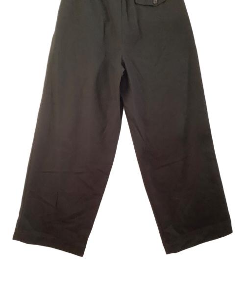 MARKAWARE（マーカウェア）MARKAWARE (マーカウェア) スラックス　TRIPLE PLEATED WIDE TROUSERS ブラック サイズ:1の古着・服飾アイテム