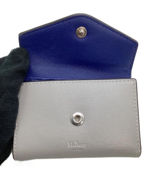 MULBERRY（マルベリー）MULBERRY (マルベリー) 3つ折り財布 グレーの古着・服飾アイテム