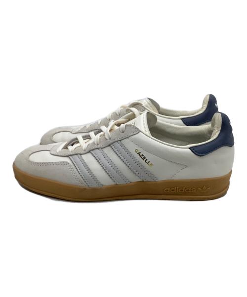 adidas（アディダス）adidas (アディダス) スニーカー ガゼル ホワイト×ネイビー サイズ:24の古着・服飾アイテム
