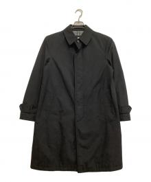 BURBERRY BLACK LABEL（バーバリーブラックレーベル）の古着「ステンカラーコート」｜ブラック