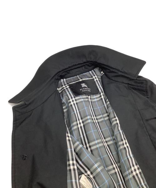 BURBERRY BLACK LABEL（バーバリーブラックレーベル）BURBERRY BLACK LABEL (バーバリーブラックレーベル) ステンカラーコート ブラック サイズ:Mの古着・服飾アイテム