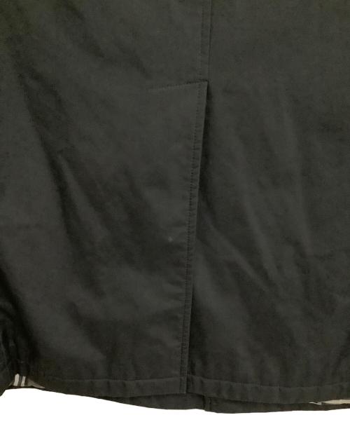 BURBERRY BLACK LABEL（バーバリーブラックレーベル）BURBERRY BLACK LABEL (バーバリーブラックレーベル) ステンカラーコート ブラック サイズ:Mの古着・服飾アイテム