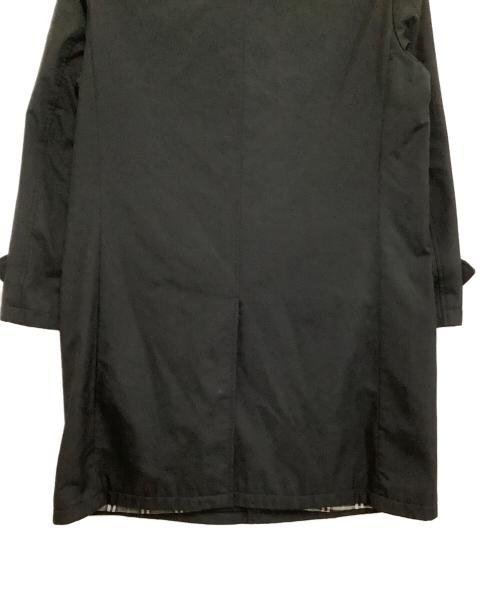 BURBERRY BLACK LABEL（バーバリーブラックレーベル）BURBERRY BLACK LABEL (バーバリーブラックレーベル) ステンカラーコート ブラック サイズ:Mの古着・服飾アイテム