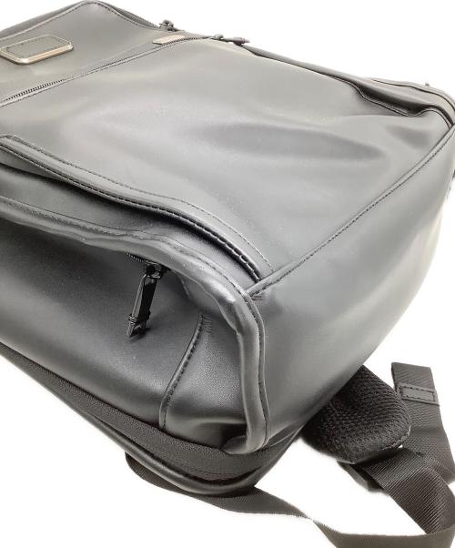 TUMI（トゥミ）TUMI (トゥミ) レザーリュック Alpha ブラックの古着・服飾アイテム