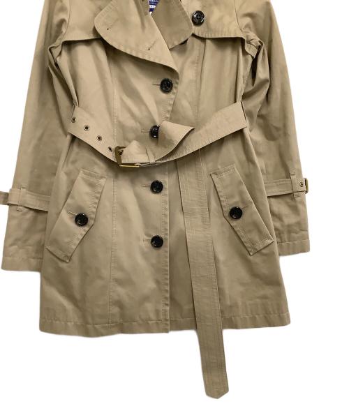 BURBERRY BLUE LABEL（バーバリーロンドンブルーレーベル）BURBERRY BLUE LABEL (バーバリーロンドンブルーレーベル) ライナー付トレンチコート ベージュ サイズ:36の古着・服飾アイテム