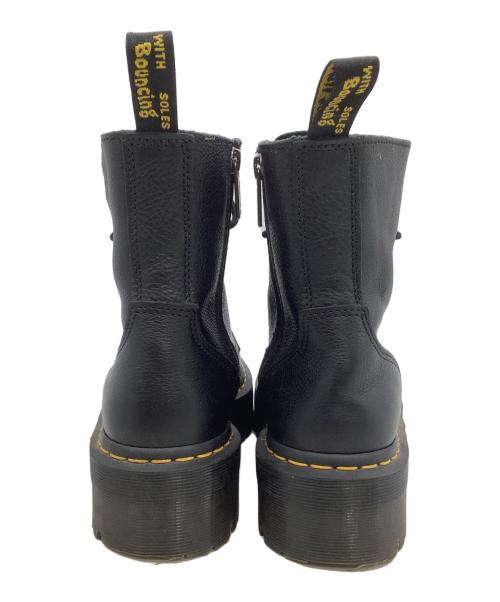 Dr.Martens（ドクターマーチン）Dr.Martens (ドクターマーチン) 8ホールブーツ 	JADON PISA 8 ホール ブーツ ブラック サイズ:38の古着・服飾アイテム