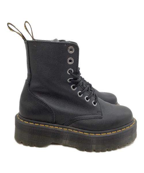 Dr.Martens（ドクターマーチン）Dr.Martens (ドクターマーチン) 8ホールブーツ 	JADON PISA 8 ホール ブーツ ブラック サイズ:38の古着・服飾アイテム