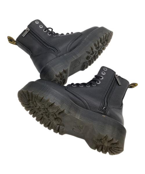 Dr.Martens（ドクターマーチン）Dr.Martens (ドクターマーチン) 8ホールブーツ 	JADON PISA 8 ホール ブーツ ブラック サイズ:38の古着・服飾アイテム