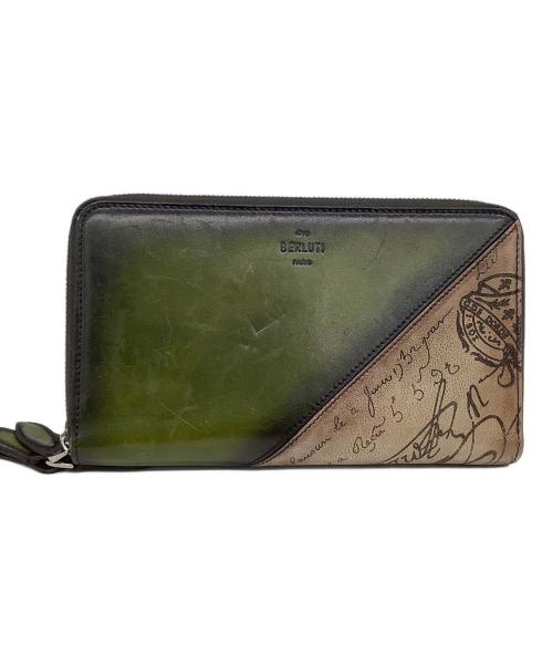 Berluti（ベルルッティ）Berluti (ベルルッティ) 長財布 グリーンの古着・服飾アイテム