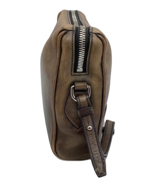 Berluti（ベルルッティ）Berluti (ベルルッティ) セカンドバッグ カリグラフィ ブラウンの古着・服飾アイテム