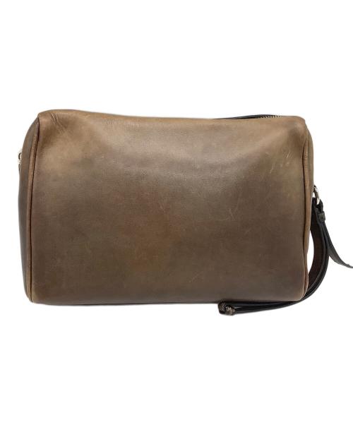 Berluti（ベルルッティ）Berluti (ベルルッティ) セカンドバッグ カリグラフィ ブラウンの古着・服飾アイテム