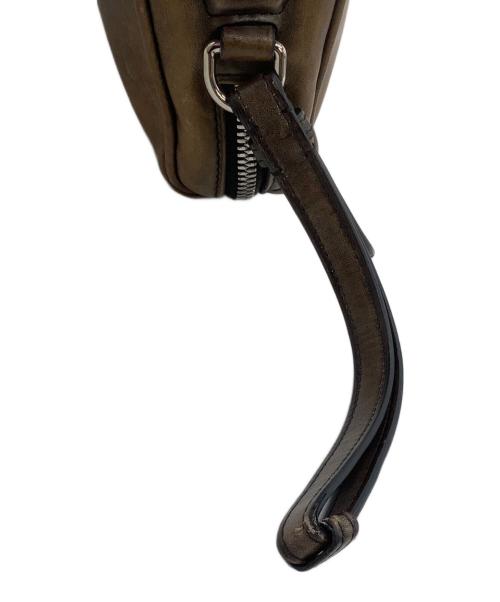 Berluti（ベルルッティ）Berluti (ベルルッティ) セカンドバッグ カリグラフィ ブラウンの古着・服飾アイテム