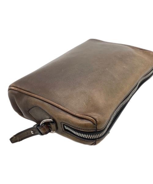 Berluti（ベルルッティ）Berluti (ベルルッティ) セカンドバッグ カリグラフィ ブラウンの古着・服飾アイテム