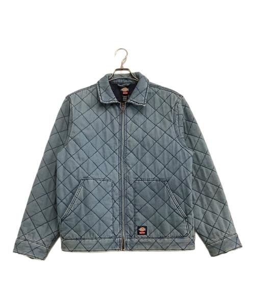 Dickies（ディッキーズ）Dickies (ディッキーズ) SUPREME (シュプリーム) 中綿ジャケット　Quilted Denim Work Jacket ブルー サイズ:Mの古着・服飾アイテム