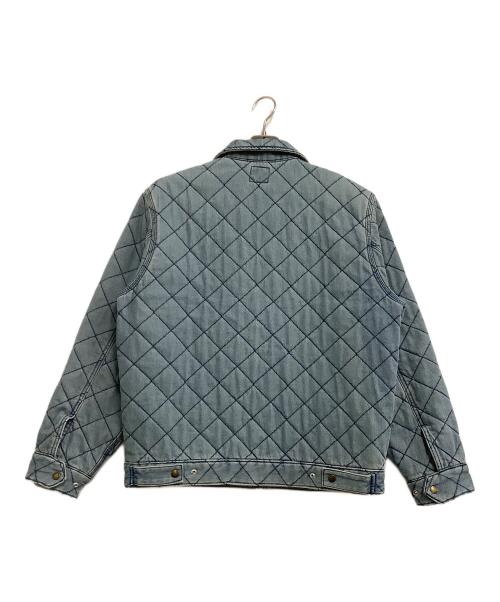 Dickies（ディッキーズ）Dickies (ディッキーズ) SUPREME (シュプリーム) 中綿ジャケット　Quilted Denim Work Jacket ブルー サイズ:Mの古着・服飾アイテム