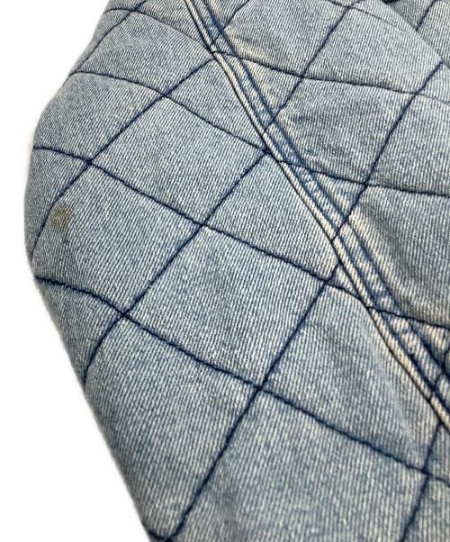 Dickies（ディッキーズ）Dickies (ディッキーズ) SUPREME (シュプリーム) 中綿ジャケット　Quilted Denim Work Jacket ブルー サイズ:Mの古着・服飾アイテム