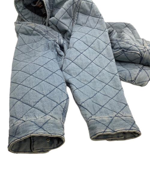 Dickies（ディッキーズ）Dickies (ディッキーズ) SUPREME (シュプリーム) 中綿ジャケット　Quilted Denim Work Jacket ブルー サイズ:Mの古着・服飾アイテム