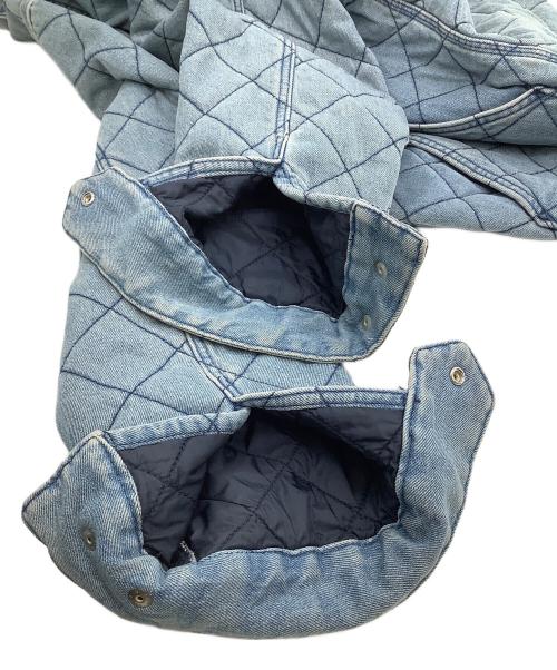 Dickies（ディッキーズ）Dickies (ディッキーズ) SUPREME (シュプリーム) 中綿ジャケット　Quilted Denim Work Jacket ブルー サイズ:Mの古着・服飾アイテム