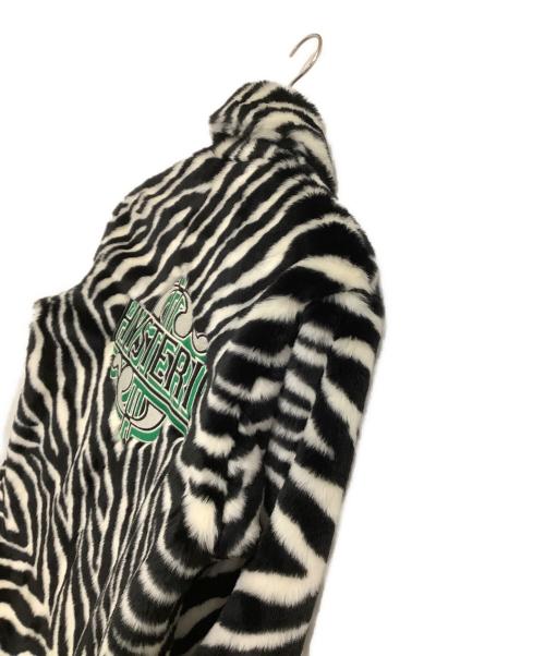 Hysteric Glamour（ヒステリックグラマー）Hysteric Glamour (ヒステリックグラマー) フェイクファージャケット　ゼブラ柄 ブラック×ホワイト サイズ:Mの古着・服飾アイテム