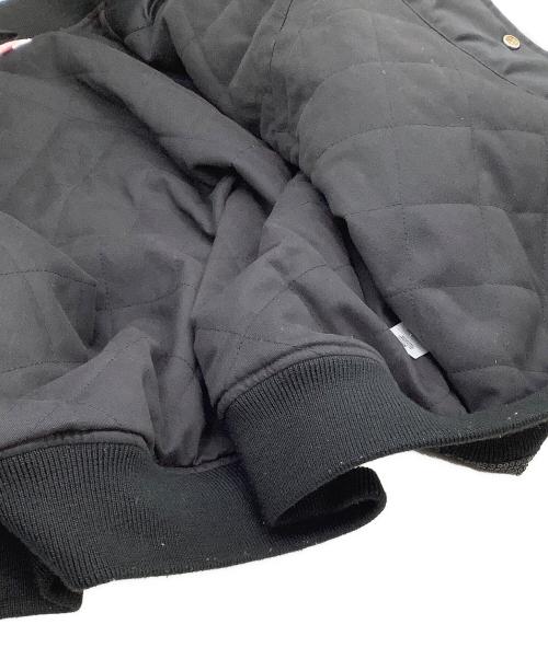 SUPREME（シュプリーム）SUPREME (シュプリーム) MITCHELL & NESS (ミッチェルアンドネス) コーチジャケット　SEQUIN VARSITY JACKET ブラック サイズ:Lの古着・服飾アイテム