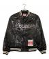 SUPREME（シュプリーム）の古着「コーチジャケット　SEQUIN VARSITY JACKET」｜ブラック