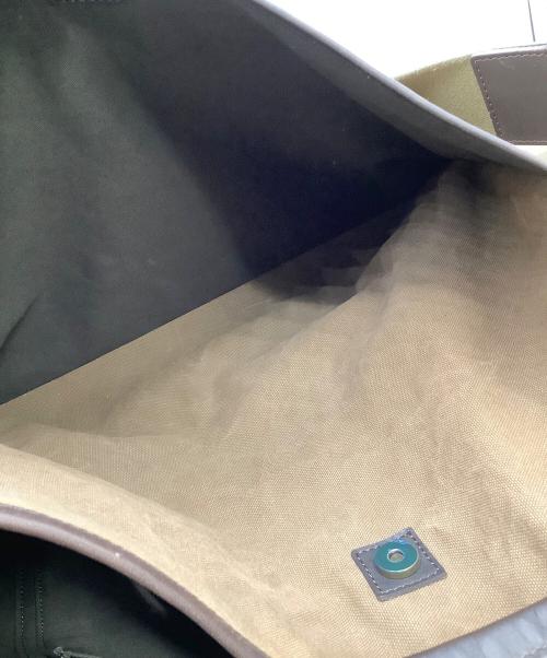 土屋鞄（ツチヤカバン）土屋鞄 (ツチヤカバン) 2WAYショルダーバッグ ブラウン×ベージュの古着・服飾アイテム