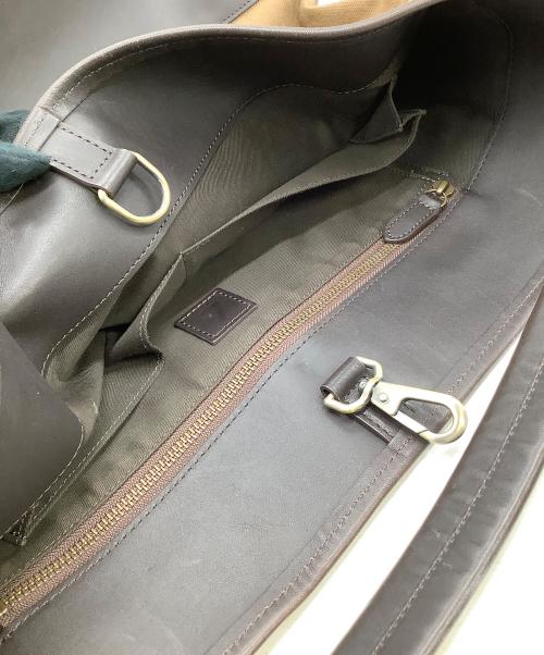 土屋鞄（ツチヤカバン）土屋鞄 (ツチヤカバン) 2WAYショルダーバッグ ブラウン×ベージュの古着・服飾アイテム