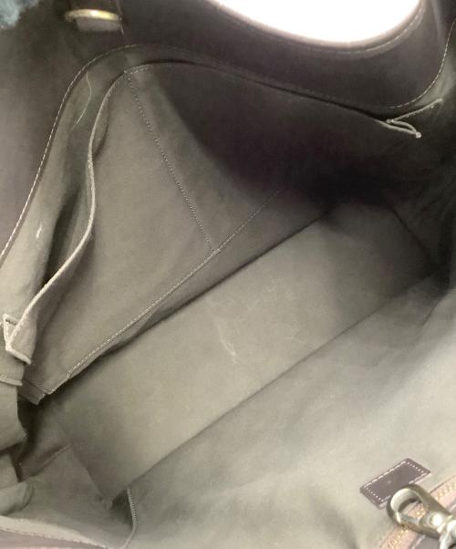 土屋鞄（ツチヤカバン）土屋鞄 (ツチヤカバン) 2WAYショルダーバッグ ブラウン×ベージュの古着・服飾アイテム