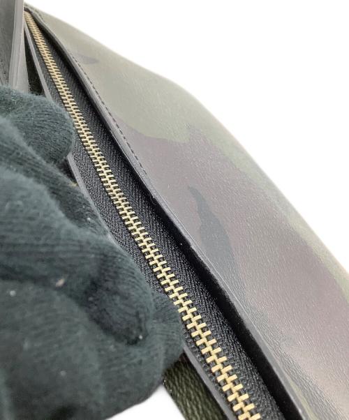 COACH（コーチ）COACH (コーチ) クラッチバッグ カモフラージュ柄 カーキの古着・服飾アイテム