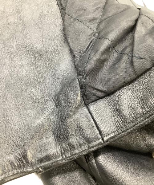 HARLEY-DAVIDSON（ハーレーダビッドソン）HARLEY-DAVIDSON (ハーレーダビッドソン) レザージャケット ブラック サイズ:Lの古着・服飾アイテム