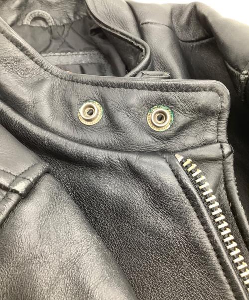 HARLEY-DAVIDSON（ハーレーダビッドソン）HARLEY-DAVIDSON (ハーレーダビッドソン) レザージャケット ブラック サイズ:Lの古着・服飾アイテム