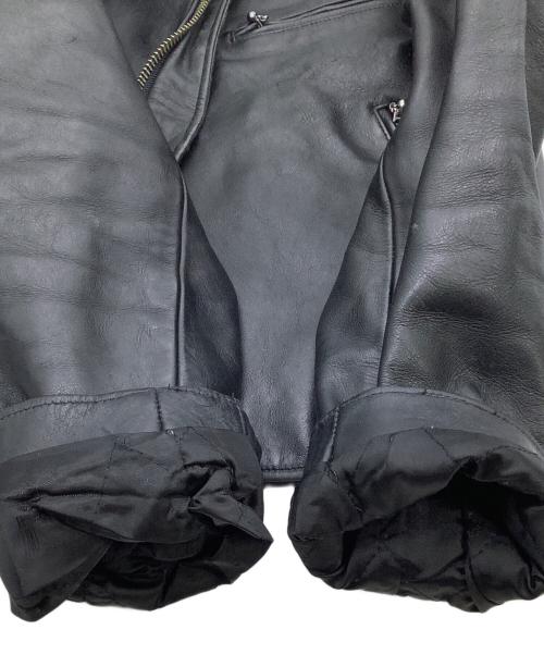 HARLEY-DAVIDSON（ハーレーダビッドソン）HARLEY-DAVIDSON (ハーレーダビッドソン) レザージャケット ブラック サイズ:Lの古着・服飾アイテム