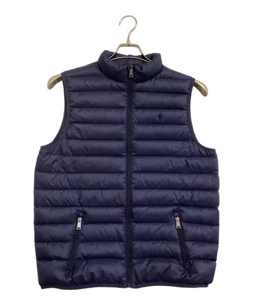 POLO RALPH LAUREN（ポロ・ラルフローレン）POLO RALPH LAUREN (ポロ・ラルフローレン) ダウンベスト ネイビー サイズ:XLの古着・服飾アイテム