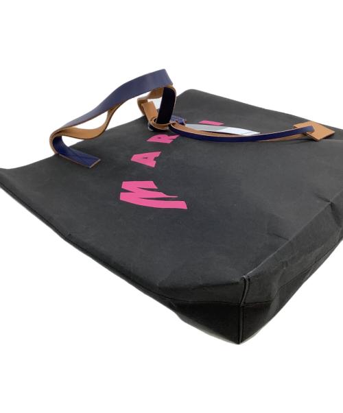 MARNI（マルニ）MARNI (マルニ) トートバッグ ブラック×ピンクの古着・服飾アイテム