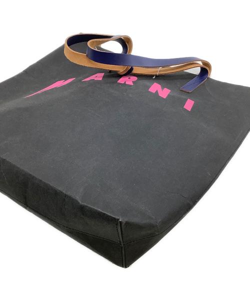 MARNI（マルニ）MARNI (マルニ) トートバッグ ブラック×ピンクの古着・服飾アイテム