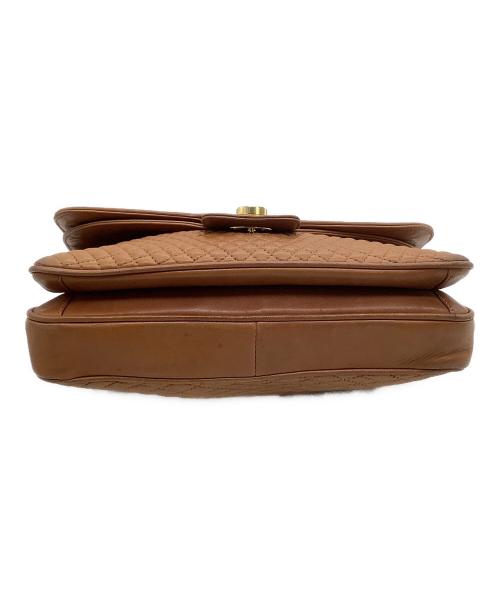 BALLY（バリー）BALLY (バリー) チェーンショルダーバッグ ブラウンの古着・服飾アイテム