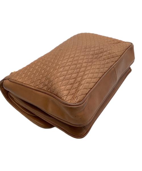 BALLY（バリー）BALLY (バリー) チェーンショルダーバッグ ブラウンの古着・服飾アイテム