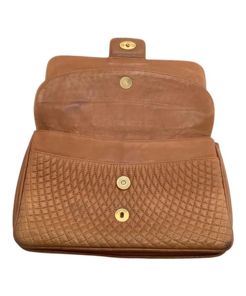 BALLY（バリー）BALLY (バリー) チェーンショルダーバッグ ブラウンの古着・服飾アイテム