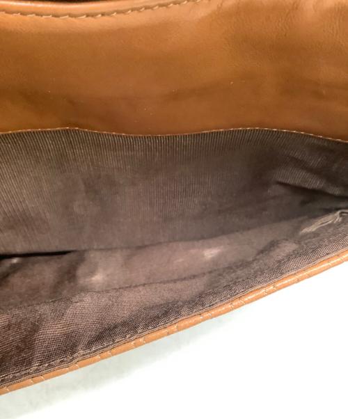 BALLY（バリー）BALLY (バリー) チェーンショルダーバッグ ブラウンの古着・服飾アイテム