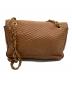BALLY (バリー) チェーンショルダーバッグ ブラウン：7000円