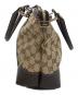 中古・古着 GUCCI (グッチ) トートバッグ GGキャンバス ベージュ×ブラウン：40000円